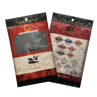 Embalagens personalizadas de charutos Saco de embalagem Saco de folhas de fumo Saco rolante de tabaco Saco de embalagem de tabaco Saco Mylar