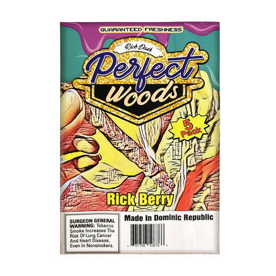 Fabrica Venda Direta Embalagem Saco de charuto Saco de ouro Material de tabaco Saco de plástico com alta qualidade