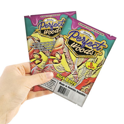 Fabrica Venda Direta Embalagem Saco de charuto Saco de ouro Material de tabaco Saco de plástico com alta qualidade