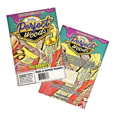 Fabrica Venda Direta Embalagem Saco de charuto Saco de ouro Material de tabaco Saco de plástico com alta qualidade