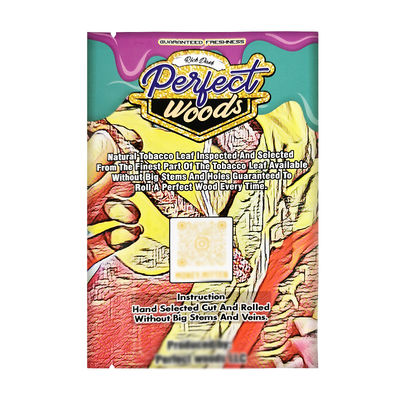 Fabrica Venda Direta Embalagem Saco de charuto Saco de ouro Material de tabaco Saco de plástico com alta qualidade