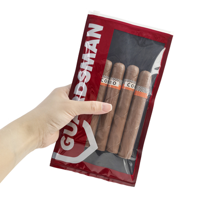 Personalização Logotipo Umidade Tabaco Charuto Sacos Ziplock Charuto Humidor Embalagem Saco Viagem Umidade Umidificador Saco