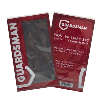 Personalização Logotipo Umidade Tabaco Charuto Sacos Ziplock Charuto Humidor Embalagem Saco Viagem Umidade Umidificador Saco