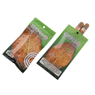 Sacos Ziplock para Charutos, Acessórios para Fumar, de Plástico com Impressão Personalizada, Embalagem para Tabaco com Hidratação