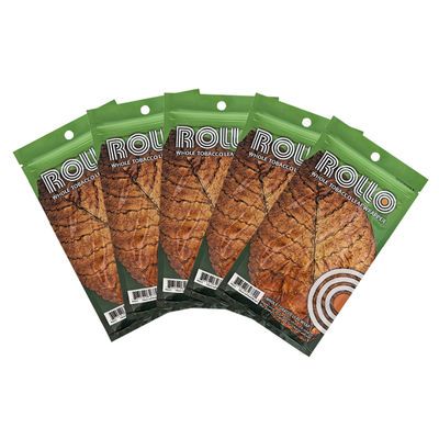 Sacos Ziplock para Charutos, Acessórios para Fumar, de Plástico com Impressão Personalizada, Embalagem para Tabaco com Hidratação