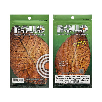 Sacos Ziplock para Charutos, Acessórios para Fumar, de Plástico com Impressão Personalizada, Embalagem para Tabaco com Hidratação