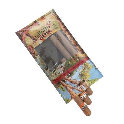 Logo Custom Cigar Humidifier Pouch com janela/Ziplock/Hang Hole claros
