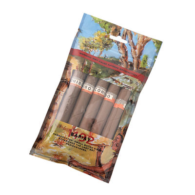 Logo Custom Cigar Humidifier Pouch com janela/Ziplock/Hang Hole claros