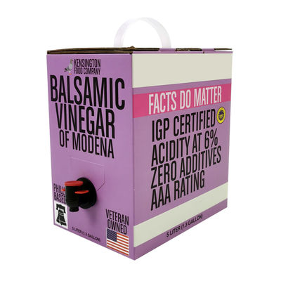 Saco de Bebida Transparente de Alumínio Personalizado 5L para Embalagem de Suco, Bolsa para Bebida e Vinho em Caixa