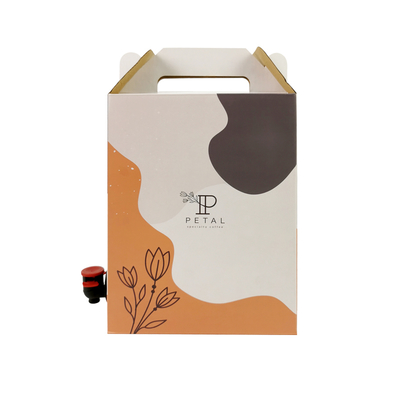 1L/2L/3L Caixa de café personalizada Caixa de café descartável em caixa com dispensador de válvula