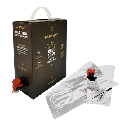 Saco de bib de alumínio personalizado de 3L em sacos de caixa com torneira do dispensador para suco líquido, vinho, café, azeite de oliva Sacos de embalagem com torneira do bib