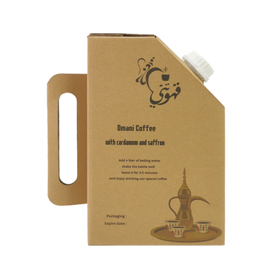 Saco de Bebida Descartável com Alça 1L/2L/3L/5L, Saco para Café com Válvula, Caixa de Vinho com Dispensador para Café