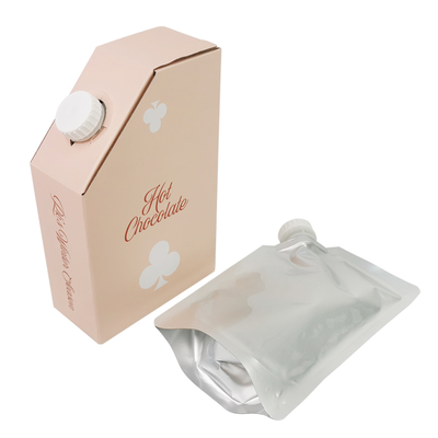 1L 1.5L 2L 3L 5L 96OZ BIB BAG Saco descartável em caixa CháSucos de café para ir Caixa de papel embalagem com dispensador