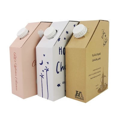 Saco BIB de Plástico em Caixa 1L Embalagem Líquida para Café Quente