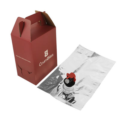 1L-10L Saco de enchimento de bebidas assépticas em caixa Selo térmico Saco de vinho e suco de alumínio com torneira Vitop para água mineral
