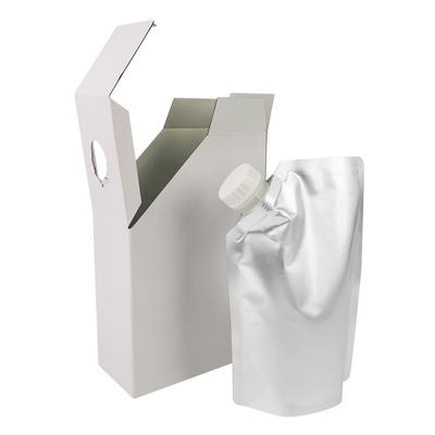 1L 3L 5L Caixa de café de papel Kraft Caixa de café BIB Caixa de café Caixa de café descartável Caixa de café em caixa Com válvula Dispensador de líquido