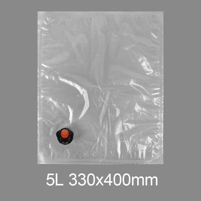 Saco de água potável de plástico 3l 5l 10l 20l em caixa Dispensador de suco de vinho com válvula de borboleta Vitop