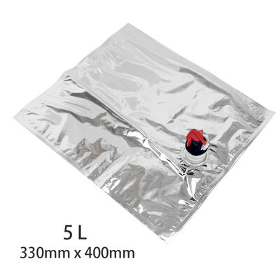 Sem sacos de gás em recipientes de caixa com capacidades de 5L, 10L, 20L, 25L e 220L adequados para soluções de embalagem líquida