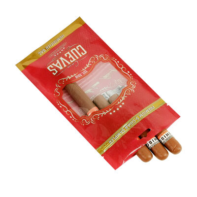 Sacos de cigarros personalizados em TPU e PE de qualidade alimentar Sacos de embalagem à prova de vazamento personalizados concebidos para transporte e armazenamento seguros de charutos