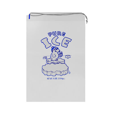 Saco com Cordão de Polietileno de Densidade Sacos Fortes com Cordão de Plástico Perfeitos para Embalagem Industrial, Armazenamento e Manuseio