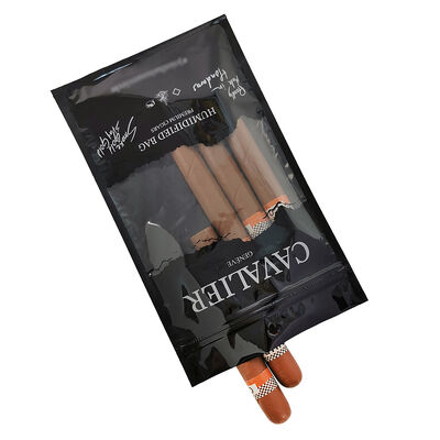 Sacos de plástico leves e compactos para cigarros Sacos transparentes e refeitáveis concebidos para manter o fresco do charuto