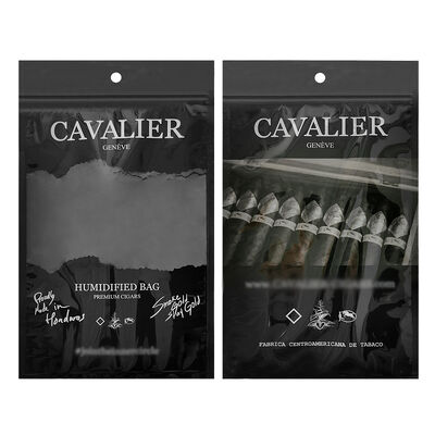 Sacos de plástico leves e compactos para cigarros Sacos transparentes e refeitáveis concebidos para manter o fresco do charuto