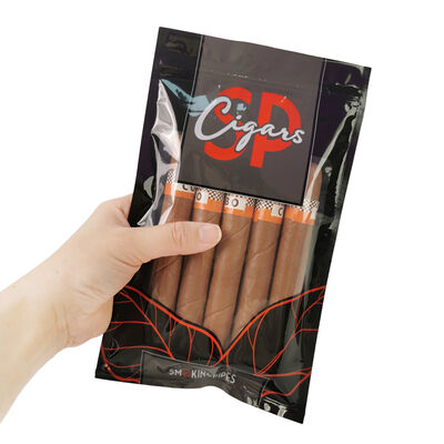 Sacos de humidor de charutos leves e compactos, incluindo Ziplock Design TPU e PE de qualidade alimentar, garantindo armazenamento durável e de charutos