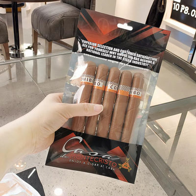 Sacos para umidor de charutos de 0,09 mm com folha de umidade interna e opções de cores personalizadas, projetados para a preservação de charutos