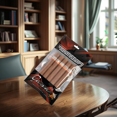 Sacos para umidor de charutos de 0,09 mm com folha de umidade interna e opções de cores personalizadas, projetados para a preservação de charutos