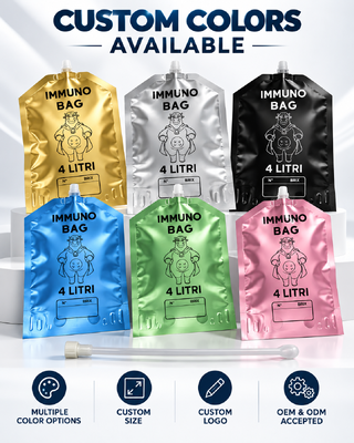 Bolsas com bico personalizadas de espessura, embalagem resselável projetada para evitar derramamentos e manter a frescura