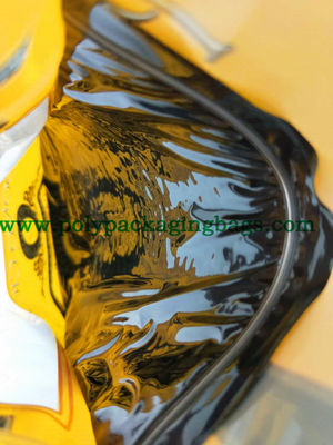 Zip Lock Saco de embalagem de tabaco umidificado Sacos de plástico de viagem Embalagens de cigarros Saco de embalagem com buraco e janela