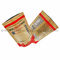 De papel de embalagem levantar-se empacotamento de alimento Ziplock Resealable de alumínio da folha dos malotes com janela clara