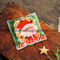Sacos de empacotamento do petisco dos biscoitos de Santa Claus Moose Snowman Self-Adhesive do Natal