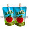 100 Micron Stand Up Juice Spouted Pouches Packaging