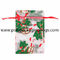 Saco personalizado 0.08mm/0.06mm de Logo Plastic Christmas Gift Package