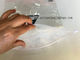 Saco de plástico transparente de selagem Ziplock do PE de 0.09mm
