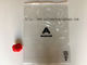 Saco de plástico transparente de selagem Ziplock do PE de 0.09mm