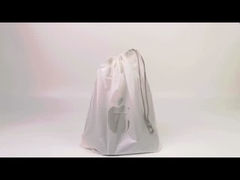 Saco de presente de cordas de desenho animado impermeável CPE PE congelado Saco de embalagem de roupas personalizado ecológico