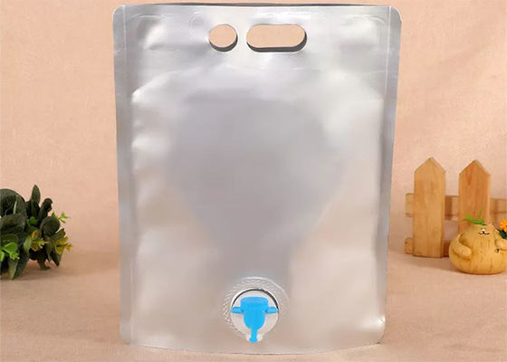 Malote reusável do vinho da folha de alumínio com materiais do PE de /Spigot BOPA do bico