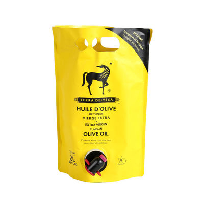 Embalagem líquida Saco de sacola de boca para cima com amostra gratuita