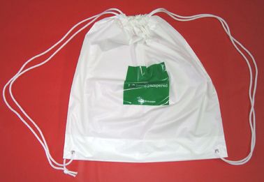 Saco plástico da trouxa do cordão impermeável com preço de fábrica para viajar, promoção, esportes