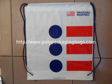 Os sacos de plástico do tamanho do curso Waterproof a trouxa do cordão relativa à promoção