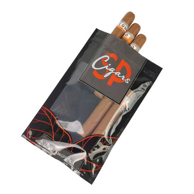 Pequenos sacos de plástico hidratantes para charutos com zíper, sacos umidificadores de charutos com capacidade de 5 a 20 charutos, dependendo do tamanho, proteção contra ar seco