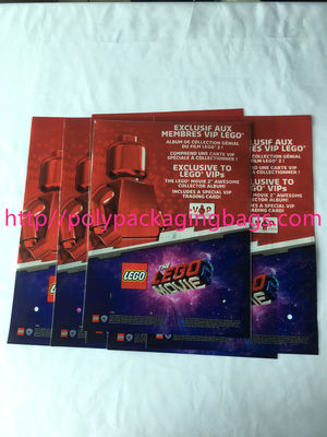 O costume autoadesivo de empacotamento transparente plástico do saco imprimiu o alcance Rohs do GV