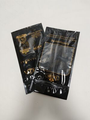 Sacos Plásticos com Fecho de Zip para Umidificação de Charutos, Sacos Umidificadores para Charutos, Volume para 5 Charutos, TPU PE de Grau Alimentício, Vedação Hermética Protege o Aroma