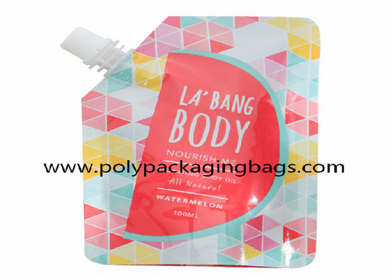 Gravure que imprime o suporte acima do suporte detergente do saco do bocal de 500ML 1.5L acima do saco do bico para o líquido