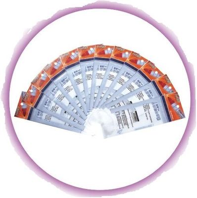 Sacos Resealable plásticos claros descartáveis para a pena de marcador de Whiteboard